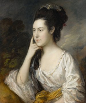 Sarah Rowlls Chad by Thomas Gainsborough Oil Painting