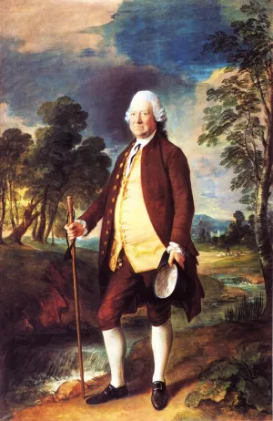 Sir Benjamin Truman by Thomas Gainsborough - Oil Painting Reproduction
