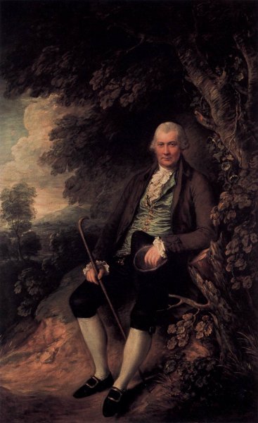Main Product Photo of Squire John Wilkinson Painting by Thomas Gainsborough
