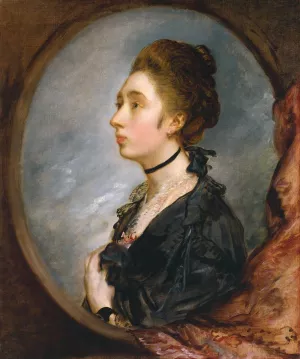 The Artist's Daughter Margaret Oil painting by Thomas Gainsborough