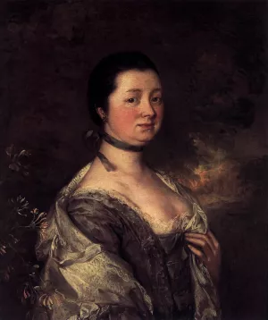 The Artist's Wife by Thomas Gainsborough Oil Painting