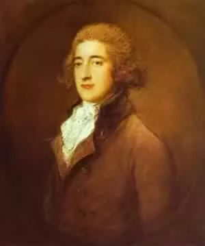 The Earl of Darnley Oil painting by Thomas Gainsborough