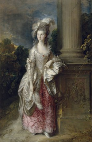 The Honourable Mrs Graham by Thomas Gainsborough Oil Painting