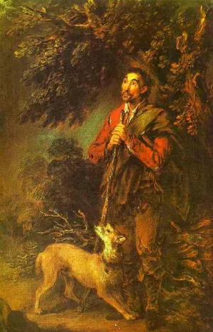 The Woodsman painting by Thomas Gainsborough