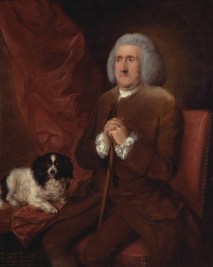 William Lowndes, Auditor of His Majesty's Court of Exchequer by Thomas Gainsborough Oil Painting