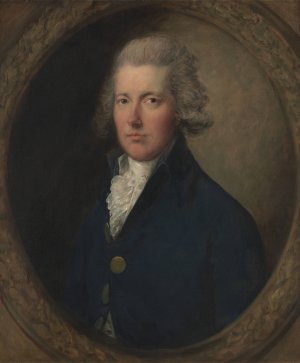 William Pitt by Thomas Gainsborough Oil Painting