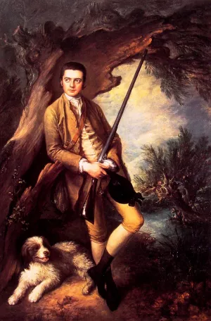 William Poyntz by Thomas Gainsborough - Oil Painting Reproduction
