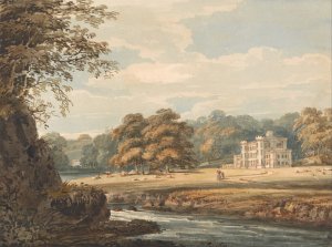 Chalfont House, Buckinghamshire by Thomas Girtin Oil Painting