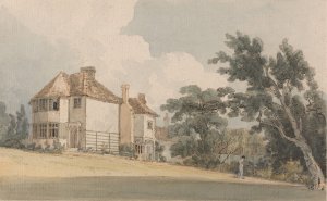 Country House by Thomas Girtin Oil Painting