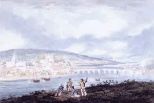 Rochester, Kent, from the North painting by Thomas Girtin