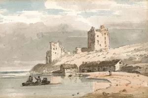 Ruins on the Coast by Thomas Girtin Oil Painting