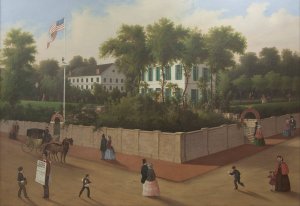Shires' Garden by Thomas Glessing Oil Painting