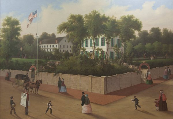 Main Product Photo of Shires' Garden Painting by Thomas Glessing
