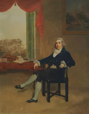 Thomas Graham by Thomas Hickey Oil Painting