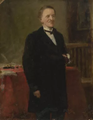 Samuel Jones Tilden by Thomas Hicks Oil Painting