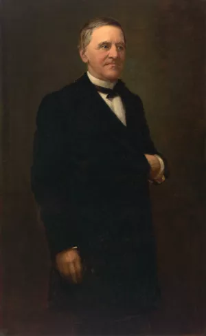 Samuel Jones Tilden by Thomas Hicks Oil Painting