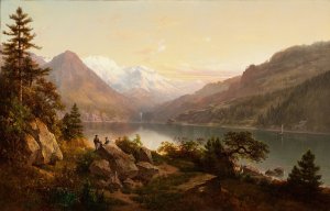 Emerald Bay, Lake Tahoe by Thomas Hill Oil Painting