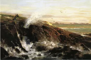 Land's end by Thomas Hill - Oil Painting Reproduction