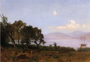 Morning, Clear Lake by Thomas Hill - Oil Painting Reproduction