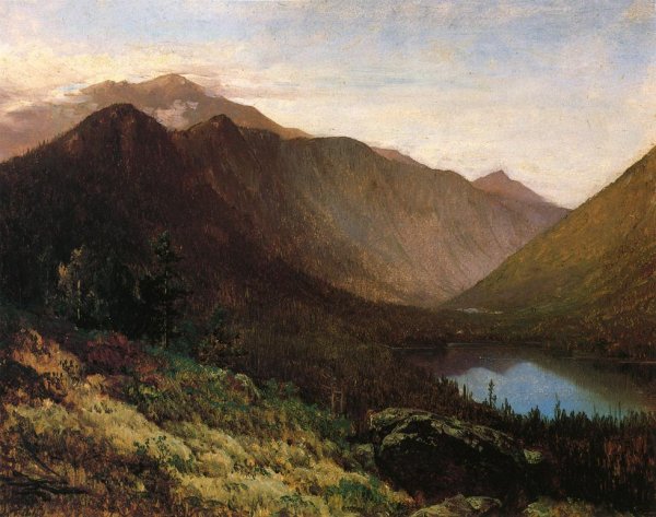 Main Product Photo of Mount Lafayette, Franconia Notch, New Hampshire Painting by Thomas Hill