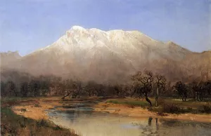 Mount St. Helena, Napa Valley Oil painting by Thomas Hill