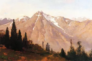 Mountain of the Holy Cross by Thomas Hill Oil Painting