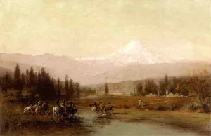 Return of the War Party painting by Thomas Hill
