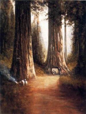 Sequoia Gigantea by Thomas Hill Oil Painting