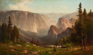 Yosemite by Thomas Hill Oil Painting
