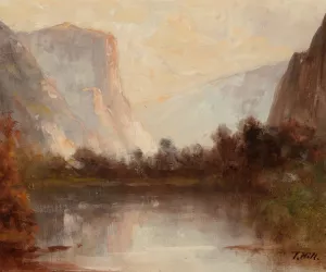 Yosemite Valley by Thomas Hill Oil Painting