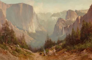 Yosemite by Thomas Hill Oil Painting