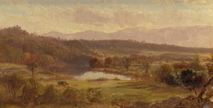 Haying in the Catskills by Thomas Hiram Hotchkiss Oil Painting