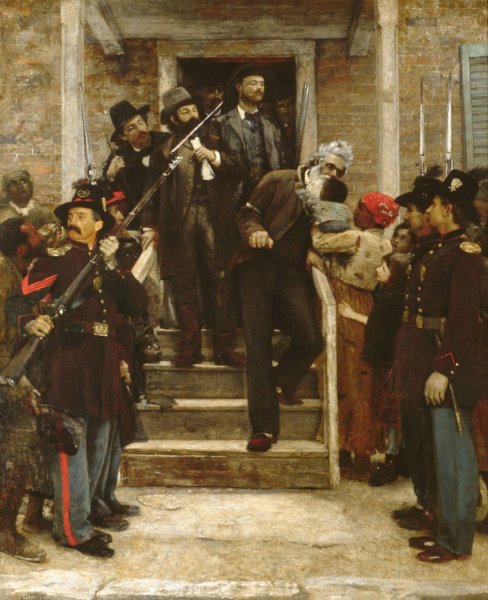 The Last Moments of John Brown  by Thomas Hovenden - Hand-Painted Oil Painting Reproduction