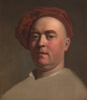 Alexander van Aken by Thomas Hudson Oil Painting