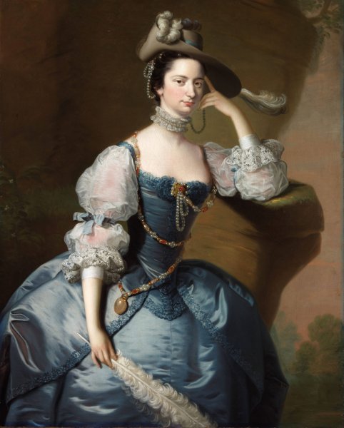Main Product Photo of Lady Oxenden  Painting by Thomas Hudson