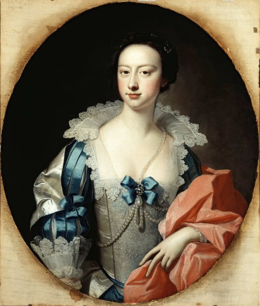 Main Product Photo of Miss Ashton  Painting by Thomas Hudson