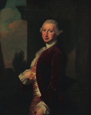 Naphtali Franks by Thomas Hudson Oil Painting