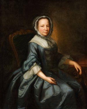 Portrait of a Lady by Thomas Hudson Oil Painting