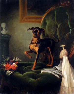 Tiny, the Size of Nature Oil painting by Thomas Jones Barker