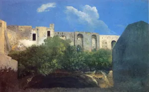 Ruined Buildings, Naples Oil painting by Thomas Jones