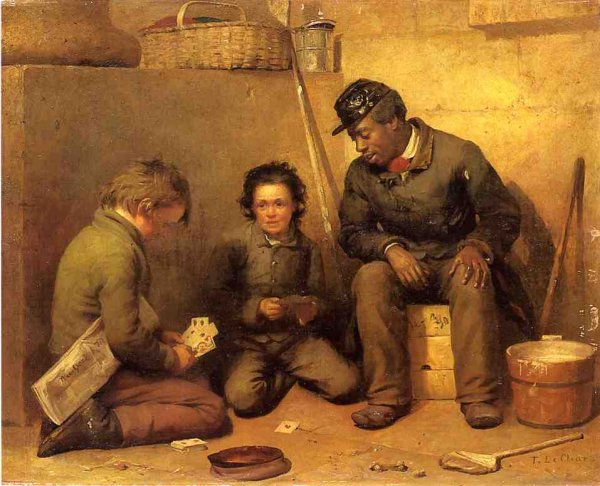 Main Product Photo of High-Jack-Game Painting by Thomas Le Clear