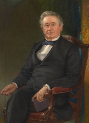 Joseph Henry by Thomas Le Clear Oil Painting