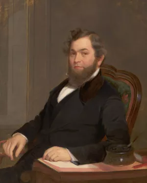William George Fargo by Thomas Le Clear Oil Painting