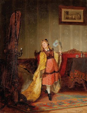 Clothes Make The Man by Thomas Losik Oil Painting