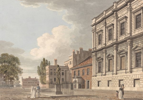 Banqueting House, Whitehall by Thomas Malton The Younger - Hand-Painted Oil Painting Reproduction
