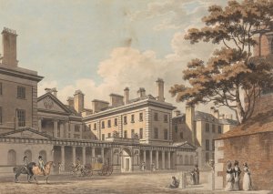 The Admiralty by Thomas Malton The Younger Oil Painting