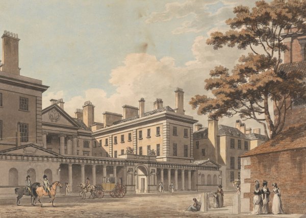 The Admiralty by Thomas Malton The Younger - Hand-Painted Oil Painting Reproduction