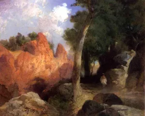 Canyon of the Clouds by Thomas Moran Oil Painting