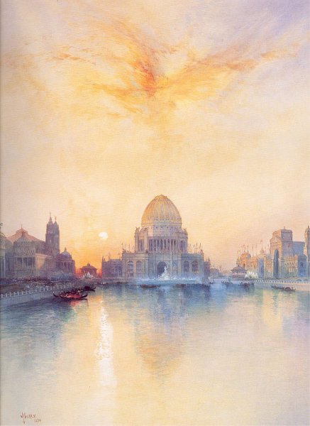 Main Product Photo of Chicago World's Fair Painting by Thomas Moran
