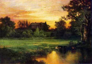 Easthampton by Thomas Moran - Oil Painting Reproduction